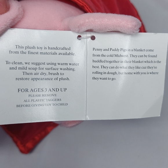Pigs In A Blanket Plush Toy Platte River Trading 9.5" T NWT - Picture 11 of 11